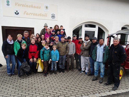 Markungsputzete Gruppenfoto